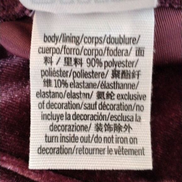 Pink Victoria's Secret Velour Leggings - Picture 6 of 7